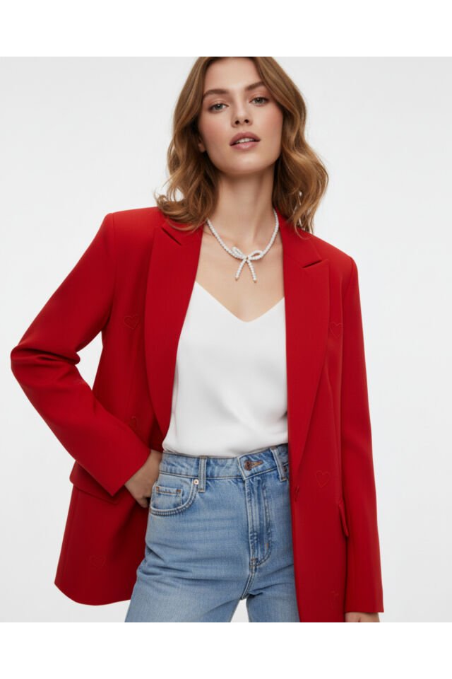 BeuBella Beyaz Kristal Boncuklu Fiyonk Kolye – Ayarlanabilir – El Yapımı – Çelik Zincirli